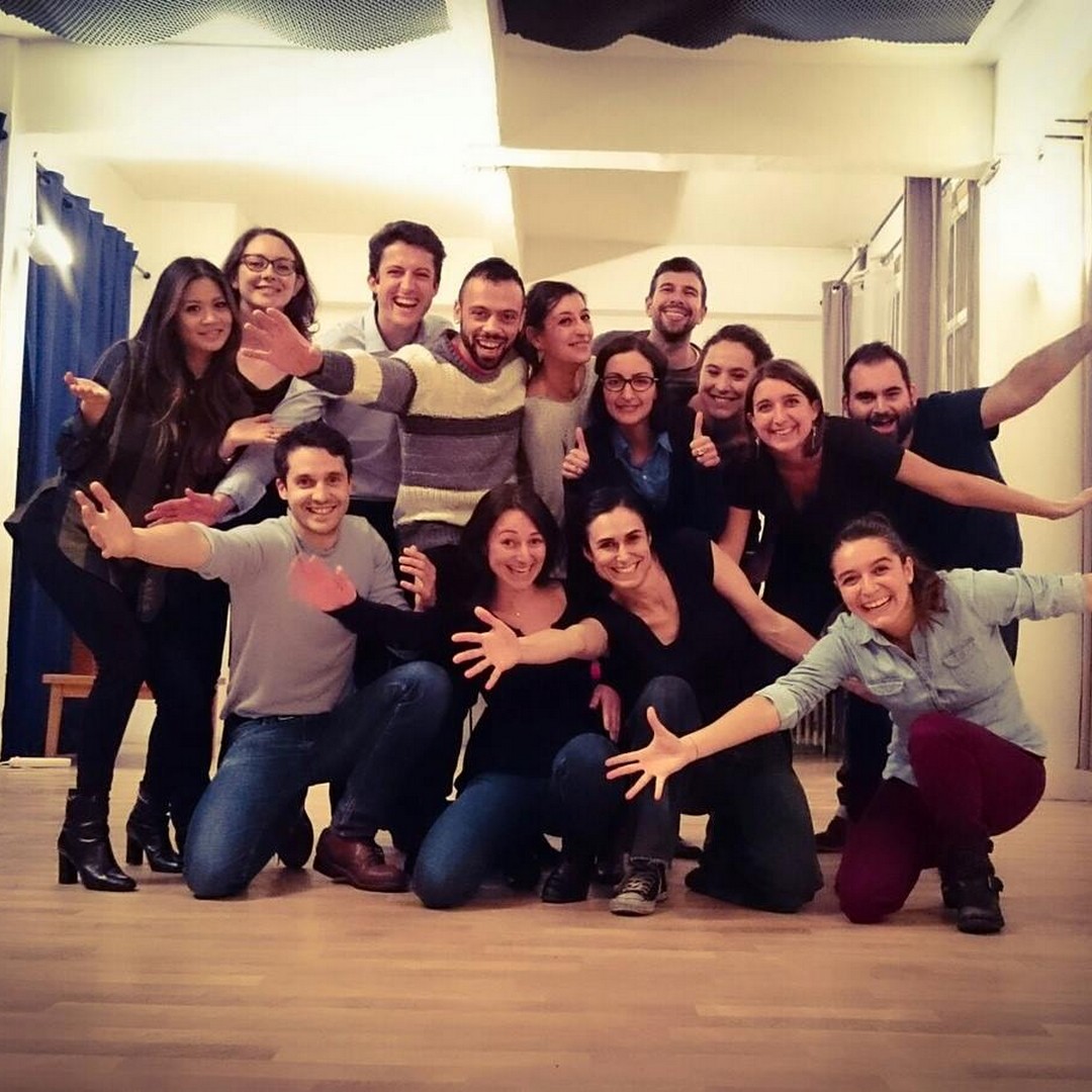 eleves d'une classe d'improvisation