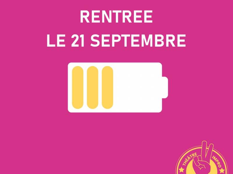 Rentrée 2020/2021 !